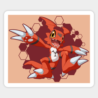 Guilmon Chibi Magnet